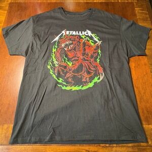 Metallica M72 World Tour Monster Graphic Tee XL